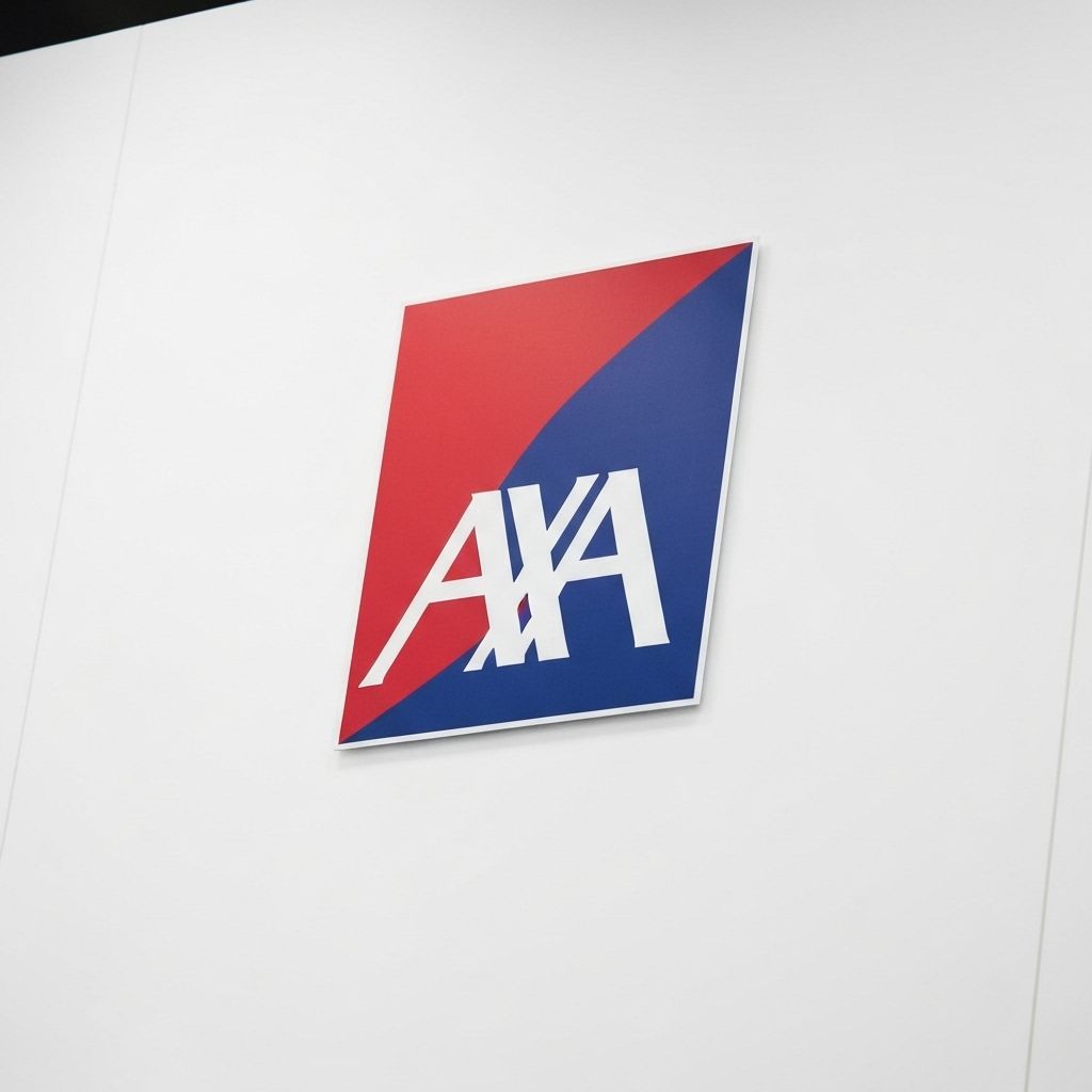 Axa sigorta şirketi logosu